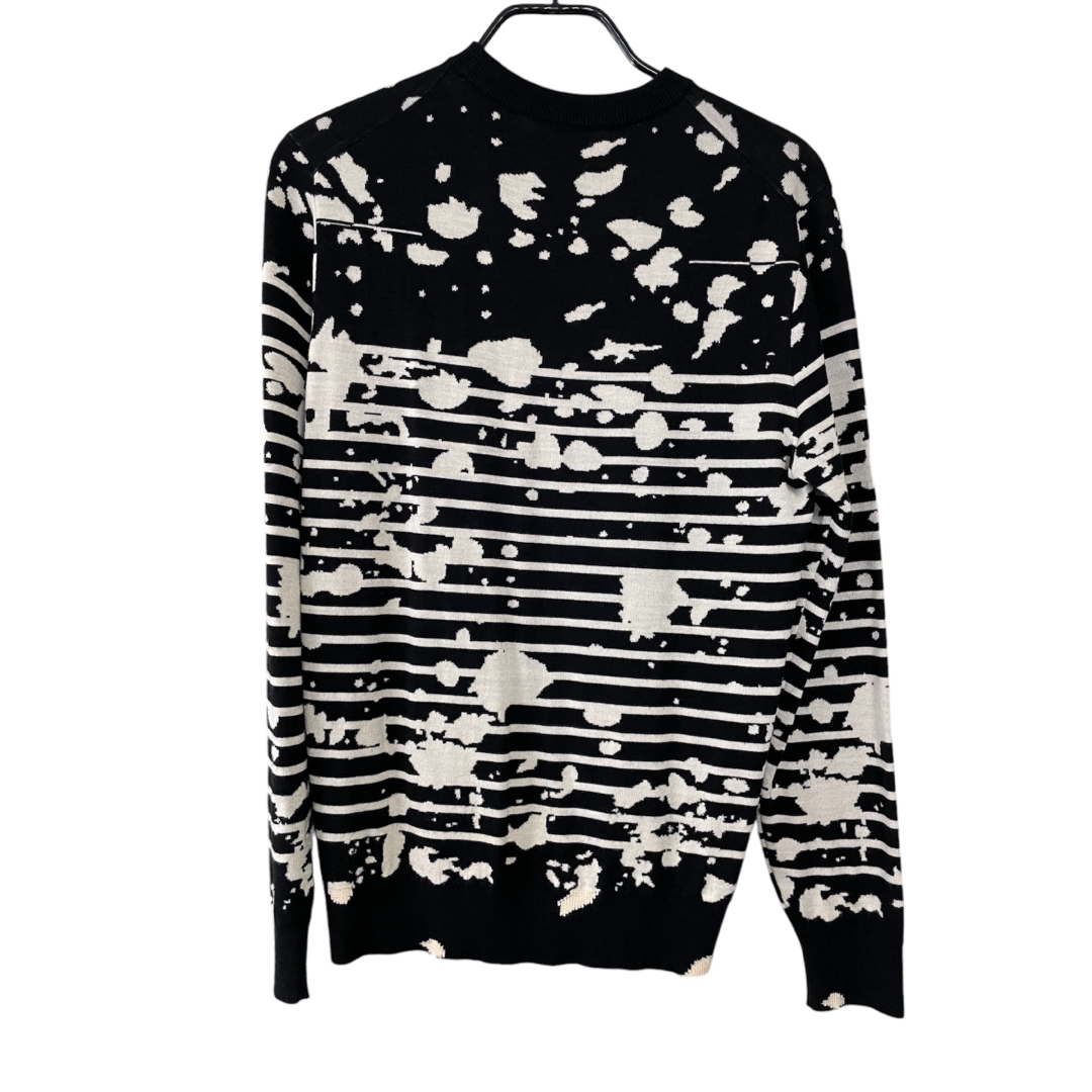 DIOR HOMME - 極美品 Dior Homme 17SS ペイントボーダーセーター DIOR HOMME - 極美品 Dior Homme 17SS ペイントボーダーセーター