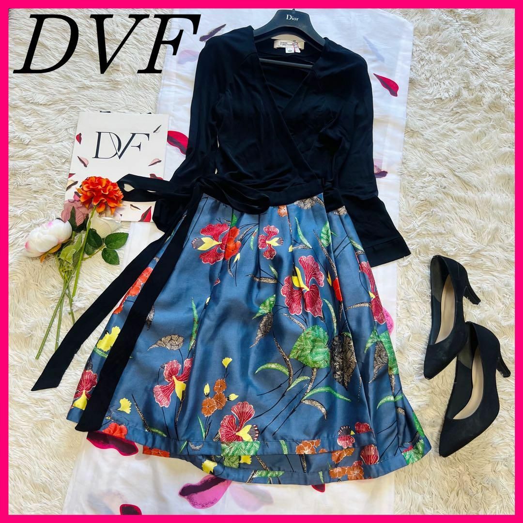 DIANE von FURSTENBERG - 【美品】DIANEvonFURSTENBERG ラップ DIANE von FURSTENBERG - 【美品】DIANEvonFURSTENBERG ラップ