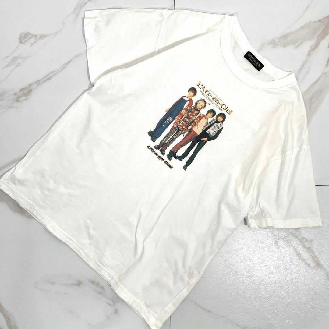 MUSIC TEE - 90sヴィンテージ L'Arc~en~Ciel 1998年 Tシャツ M MUSIC TEE - 90sヴィンテージ L'Arc~en~Ciel 1998年 Tシャツ M
