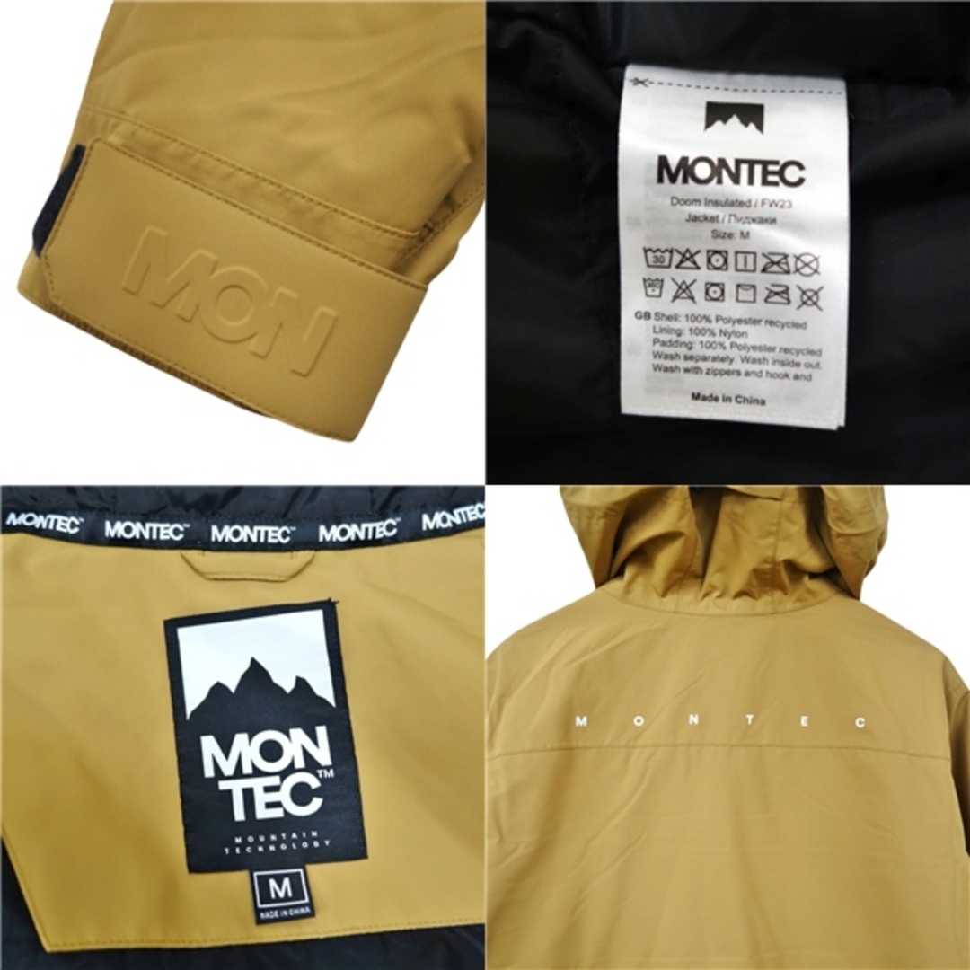 美品 モンテック MONTEC Doom ジャケット ビブパンツ 上下セット 美品 モンテック MONTEC Doom ジャケット ビブパンツ 上下セット