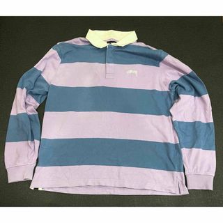 ステューシー(STUSSY)のstussy ステューシー　 ラガーシャツ サイズ　S(Tシャツ/カットソー(七分/長袖))
