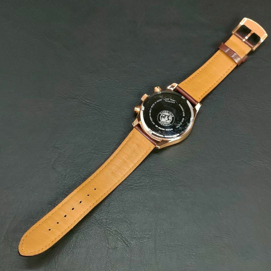 CITIZEN - 極美品 稼働品 CITIZEN シチズン ブラウン ゴールド CITIZEN - 極美品 稼働品 CITIZEN シチズン ブラウン ゴールド