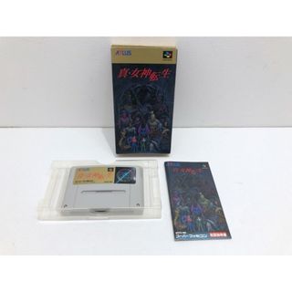 スーパーファミコン  真・女神転生【F4027-007】050(家庭用ゲームソフト)