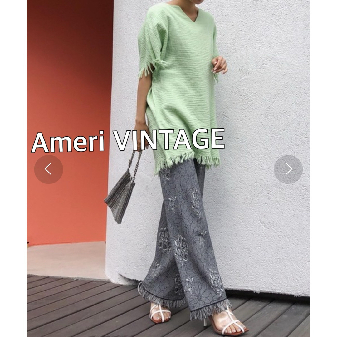 Ameri VINTAGE - Ameriアメリヴィンテージ フリンジガーゼベルト Ameri VINTAGE - Ameriアメリヴィンテージ フリンジガーゼベルト