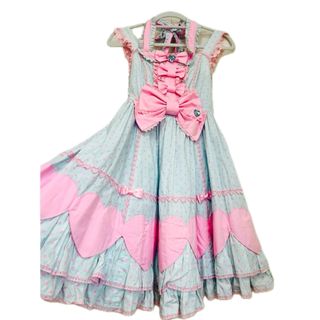 アンジェリックプリティSprinkle Heart Tartan ワンピース アンジェリックプリティSprinkle Heart Tartan ワンピース