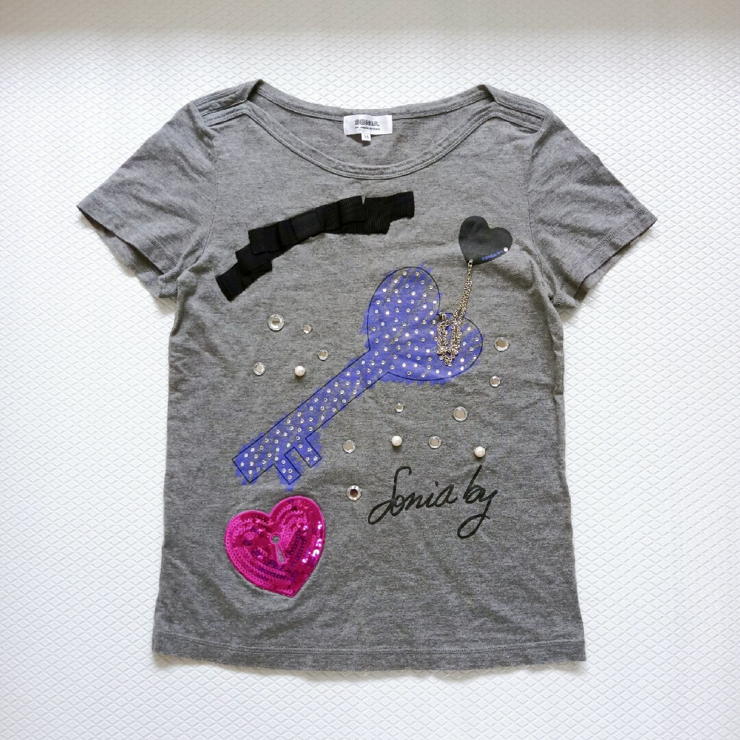 SONIA RYKIEL - 00s vintage 姫ギャル 平成ギャル y2k チビT SONIA RYKIEL - 00s vintage 姫ギャル 平成ギャル y2k チビT