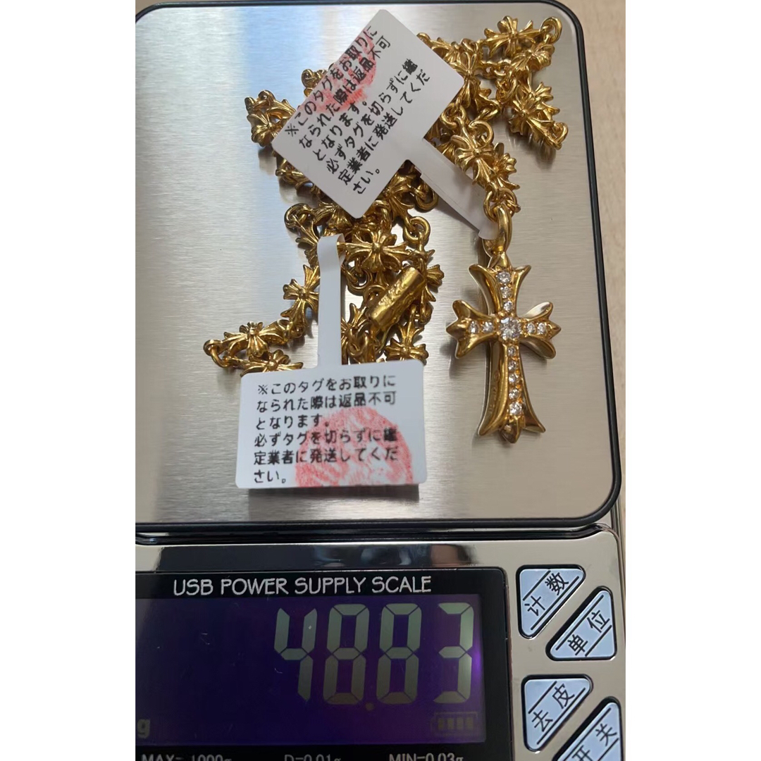 Chrome Hearts - CHROME HEARTS クロムハーツ 22k クロス Chrome Hearts - CHROME HEARTS クロムハーツ 22k クロス