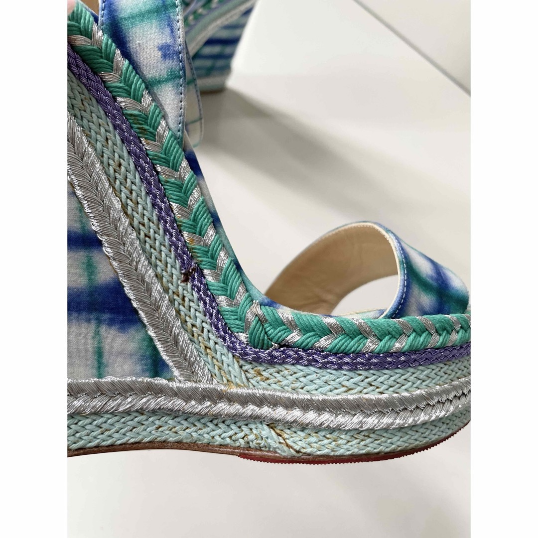 Christian Louboutin クリスチャンルブタン サンダル ブルー Christian Louboutin クリスチャンルブタン サンダル ブルー
