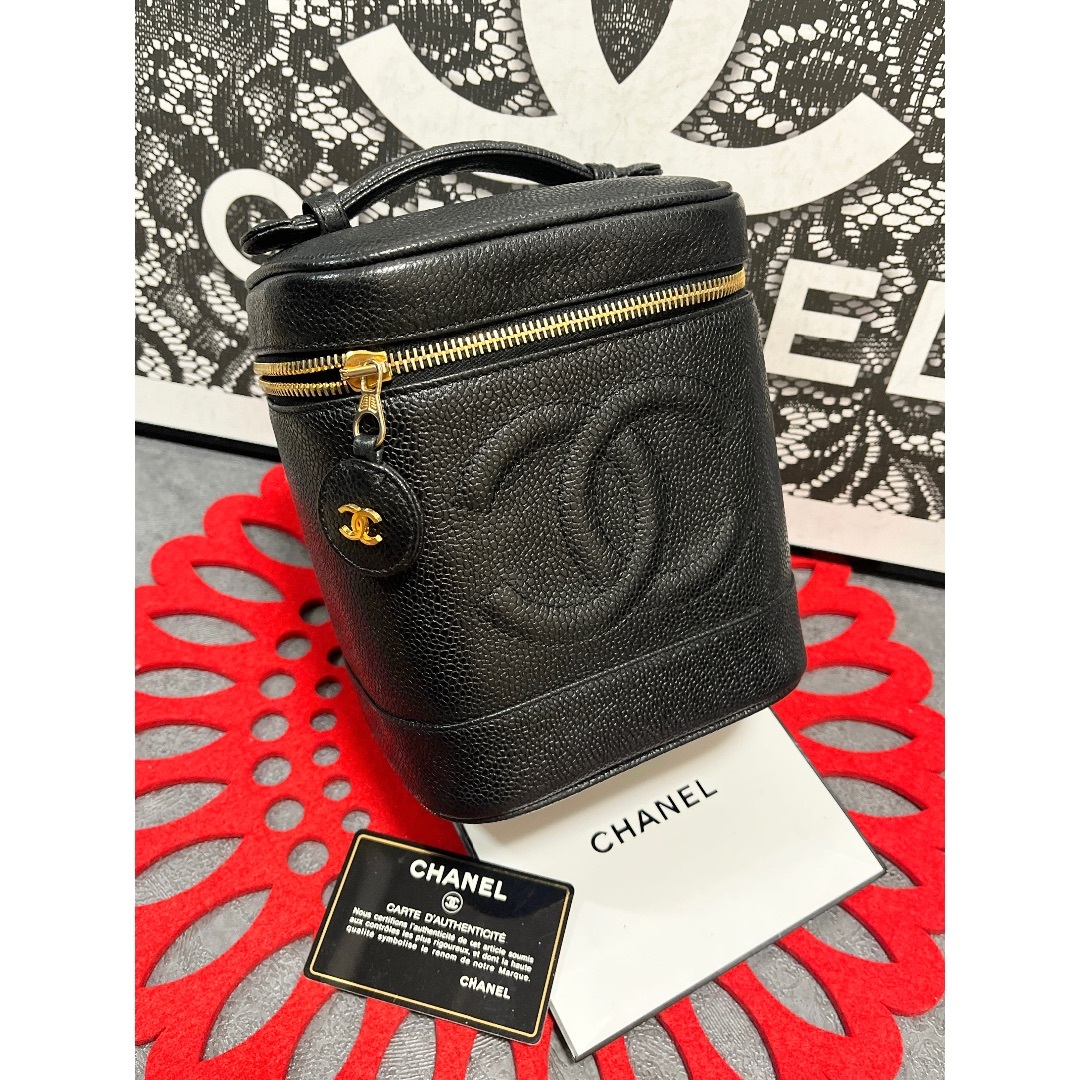CHANEL - ◆◇ 極上美品 CHANEL ★ シャネル バニティ ヴァニティ キャビアスキン