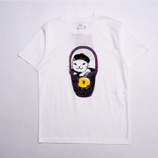 パトゥ(PATOU)の■未使用品■2022年製■Patou パトゥ 半袖Ｔシャツ サイズS BIG CAT プリントTシャツ 20240902/RA0919(Tシャツ(半袖/袖なし))