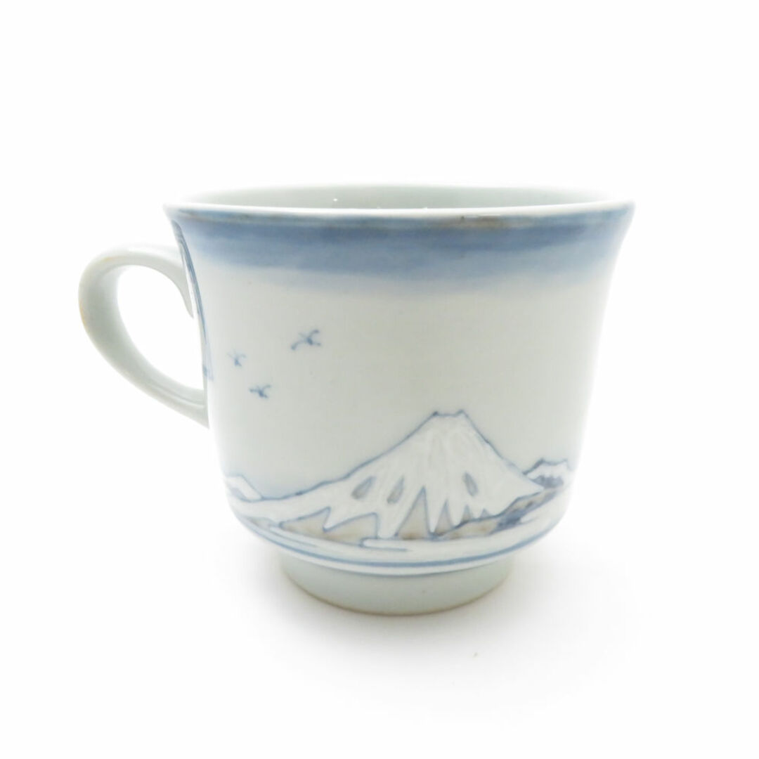 美品 六代 佐藤走波 「礫川雪ノ旦」 カップ コップ 和食器 SY10345G 美品 六代 佐藤走波 「礫川雪ノ旦」 カップ コップ 和食器 SY10345G