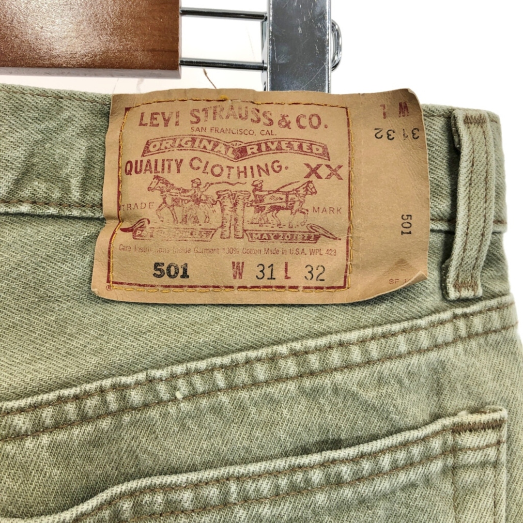Levi's - 90年代 USA製 Levi's リーバイス 501 デニムパンツ Levi's - 90年代 USA製 Levi's リーバイス 501 デニムパンツ