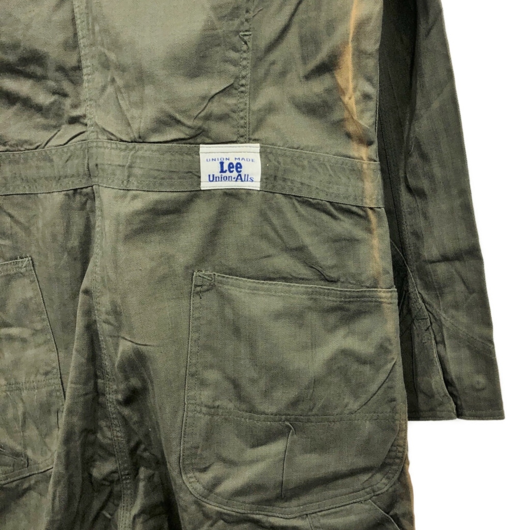 Lee - 50年代 USA製 Lee リー UNION ALLS HBT オールインワン Lee - 50年代 USA製 Lee リー UNION ALLS HBT オールインワン