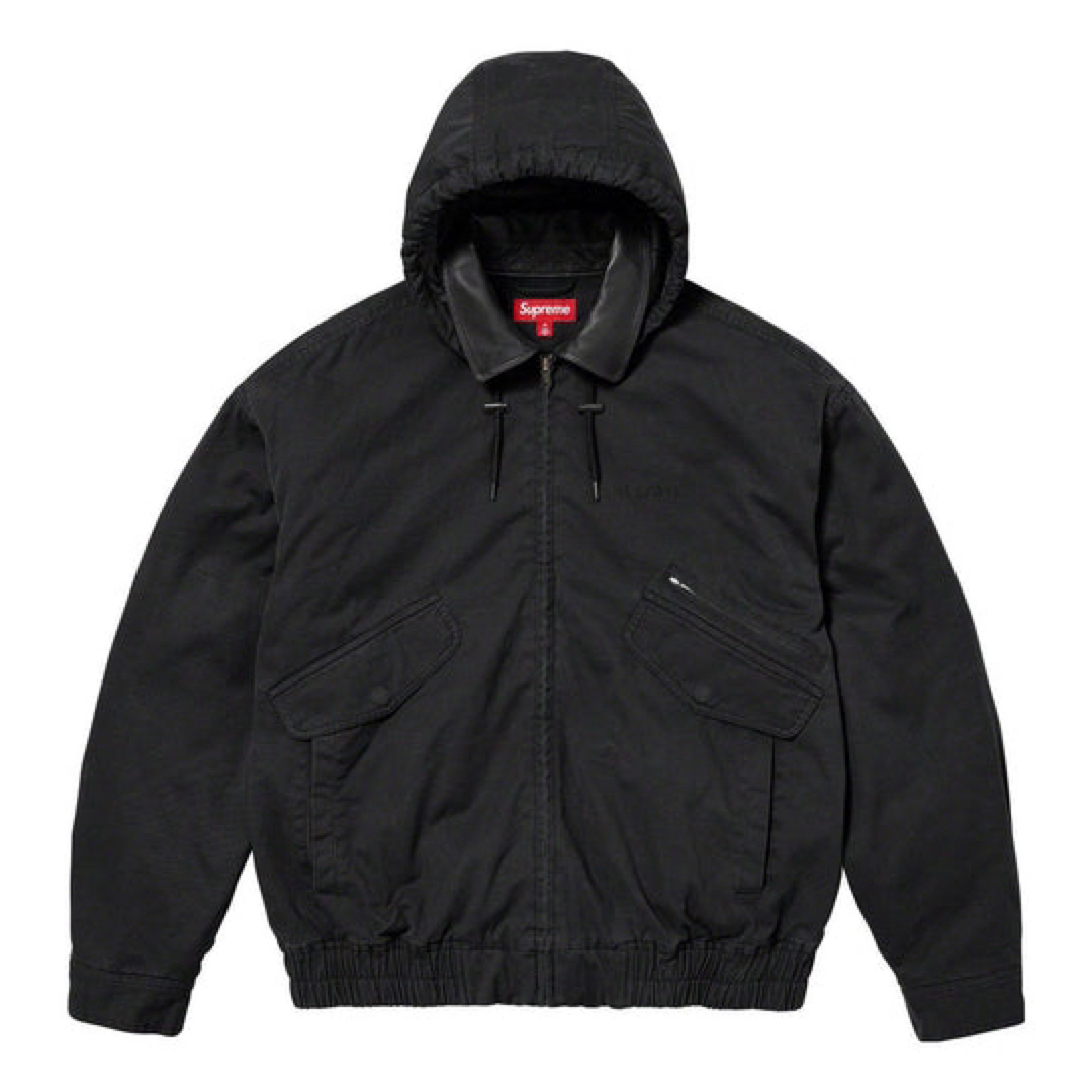 Supreme - Supreme Leather Collar Utility Jacketの通販 by KJ Supreme - Supreme Leather Collar Utility Jacketの通販 by KJ