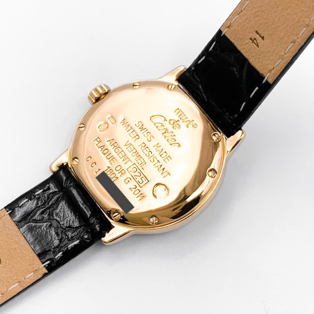 Cartier - 【仕上済/ベルト2種】カルティエ ロンド SM アラビア Cartier - 【仕上済/ベルト2種】カルティエ ロンド SM アラビア