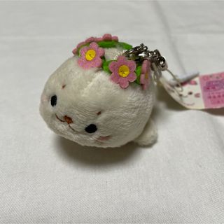 しろたん 携帯クリーナー ストラップ(キャラクターグッズ)