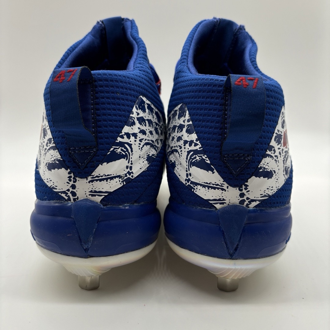 NIKE - NIKE 野球 スパイク 金具 ブルー 青 28㎝ ミドルカット NIKE - NIKE 野球 スパイク 金具 ブルー 青 28㎝ ミドルカット