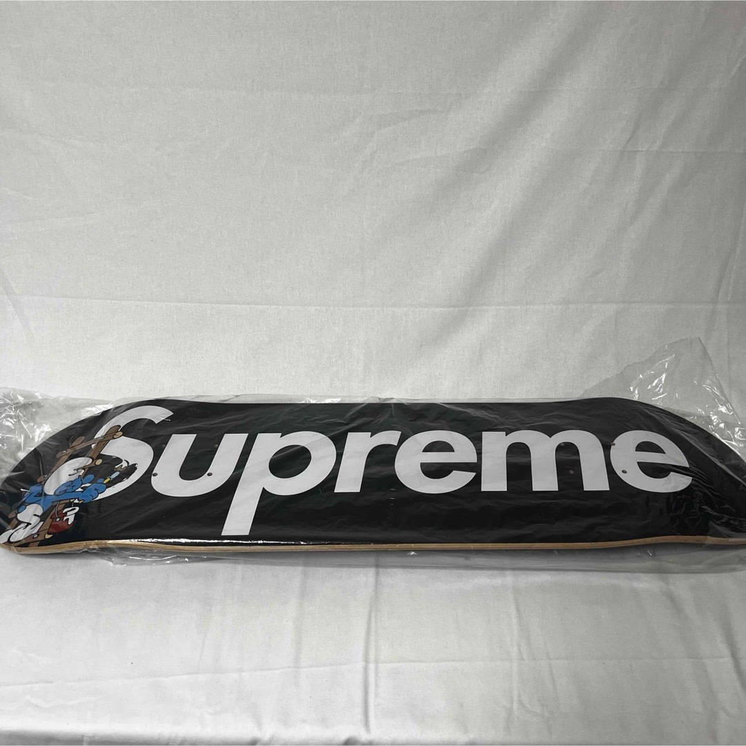 Supreme Smurfs Skateboard スケートボード デッキ 黒 Supreme Smurfs Skateboard スケートボード デッキ 黒