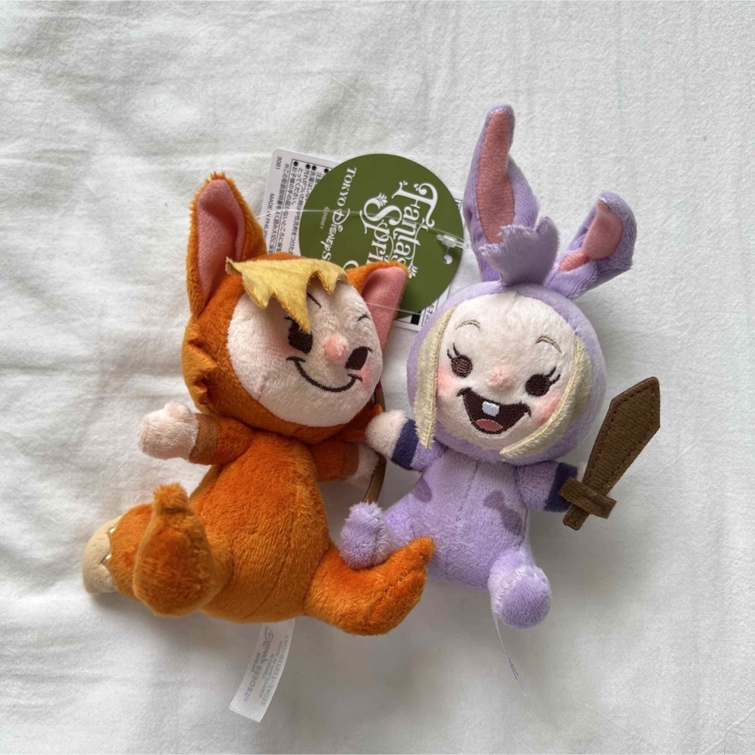 ファンタジースプリングス　ピーターパン　ロストキッズ　ぬいぐるみチャームセット