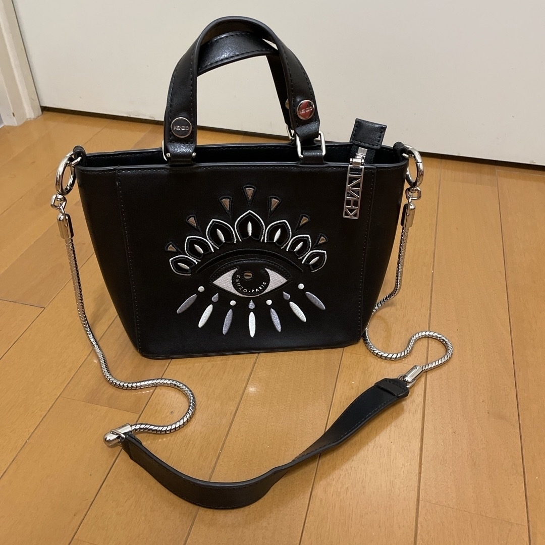 KENZO - KENZO ケンゾー ショルダーバッグ ハンドバッグ レザー KENZO - KENZO ケンゾー ショルダーバッグ ハンドバッグ レザー