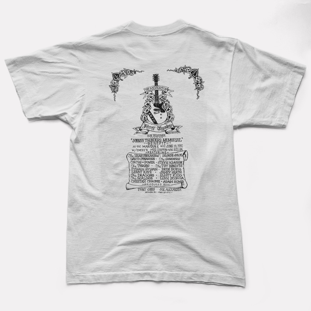 野村訓市着用|90sヴィンテージ Johnny Thunders Tシャツ|M 野村訓市着用|90sヴィンテージ Johnny Thunders Tシャツ|M