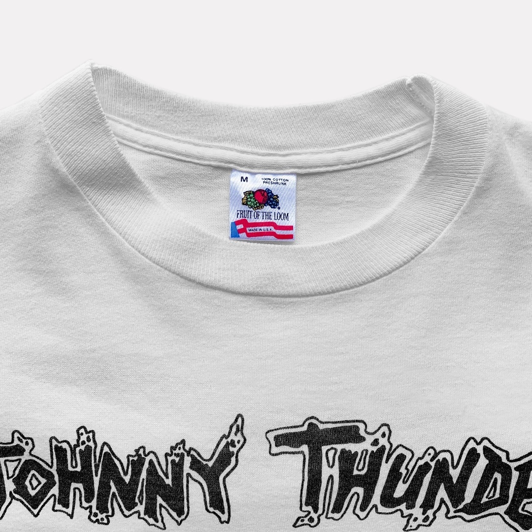 野村訓市着用|90sヴィンテージ Johnny Thunders Tシャツ|M 野村訓市着用|90sヴィンテージ Johnny Thunders Tシャツ|M