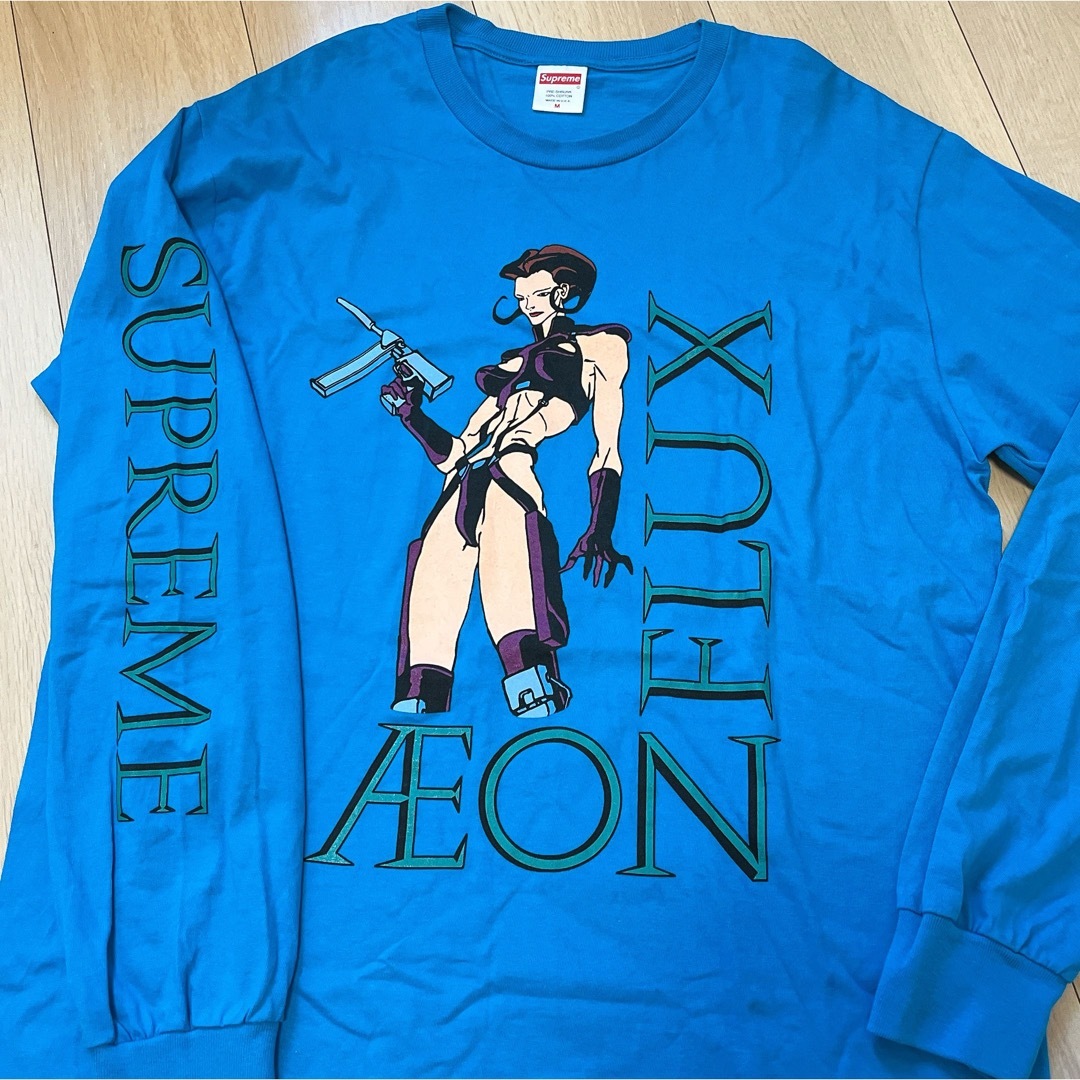 美品】シュプリーム supreme 状態良し ロンT Aeon Flux 美品】シュプリーム supreme 状態良し ロンT Aeon Flux