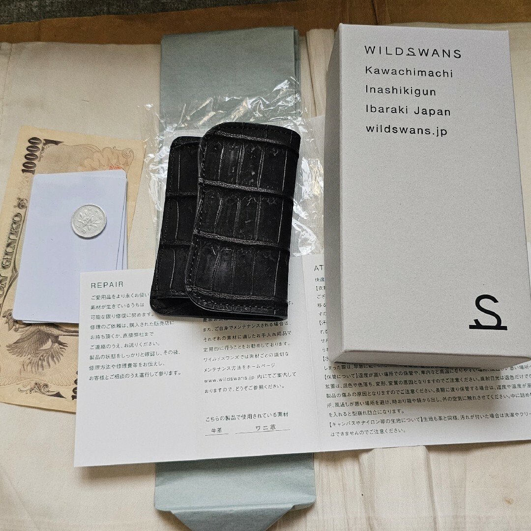 美品 ワイルドスワンズ ポロサスクロコ タング 限定 wildswans 剥げ 美品 ワイルドスワンズ ポロサスクロコ タング 限定 wildswans 剥げ