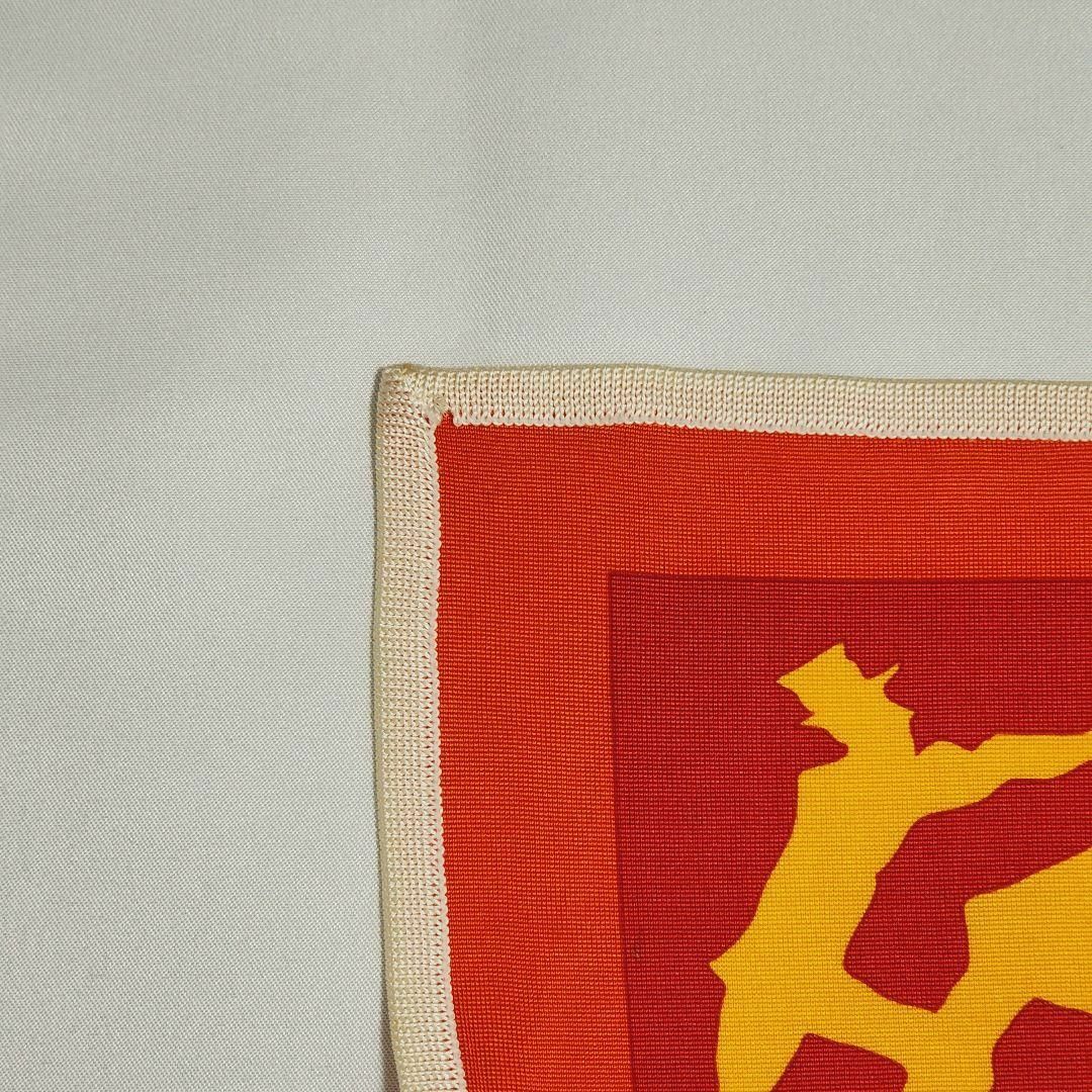 希少 ☆HERMES☆ スカーフ カレ90 影絵遊び レッド 希少 ☆HERMES☆ スカーフ カレ90 影絵遊び レッド