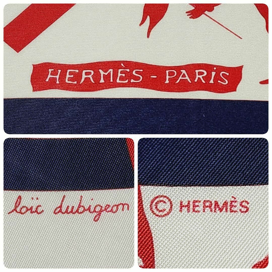 希少 ☆HERMES☆ スカーフ カレ90 影絵遊び レッド 希少 ☆HERMES☆ スカーフ カレ90 影絵遊び レッド