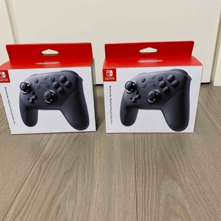 ニンテンドースイッチ(Nintendo Switch)の任天堂 Switch Proコントローラー 純正 箱 USBケーブル付 プロコン(その他)