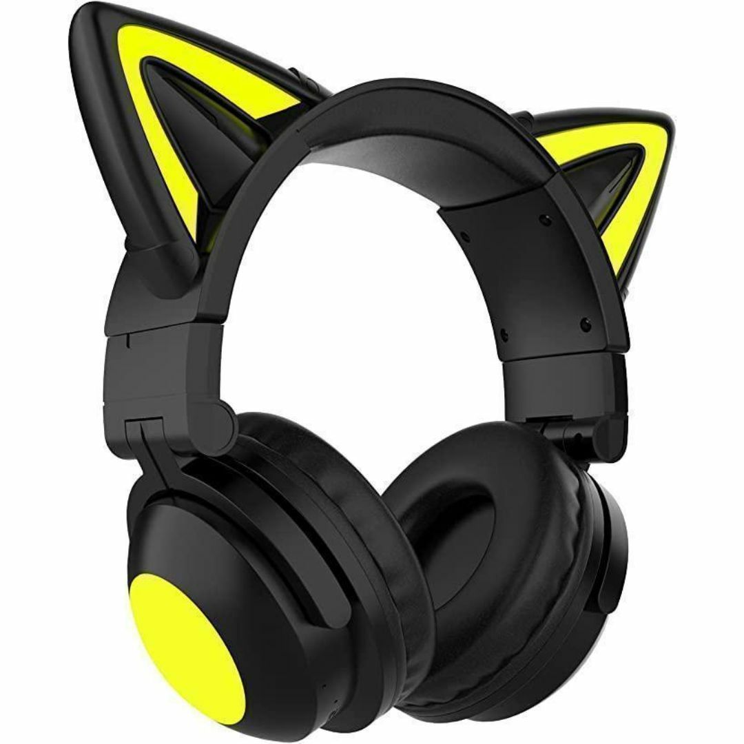 ヘッドホン 猫耳イヤホン ヘッドセット 可愛い ゲーミングヘッの ヘッドホン 猫耳イヤホン ヘッドセット 可愛い ゲーミングヘッの