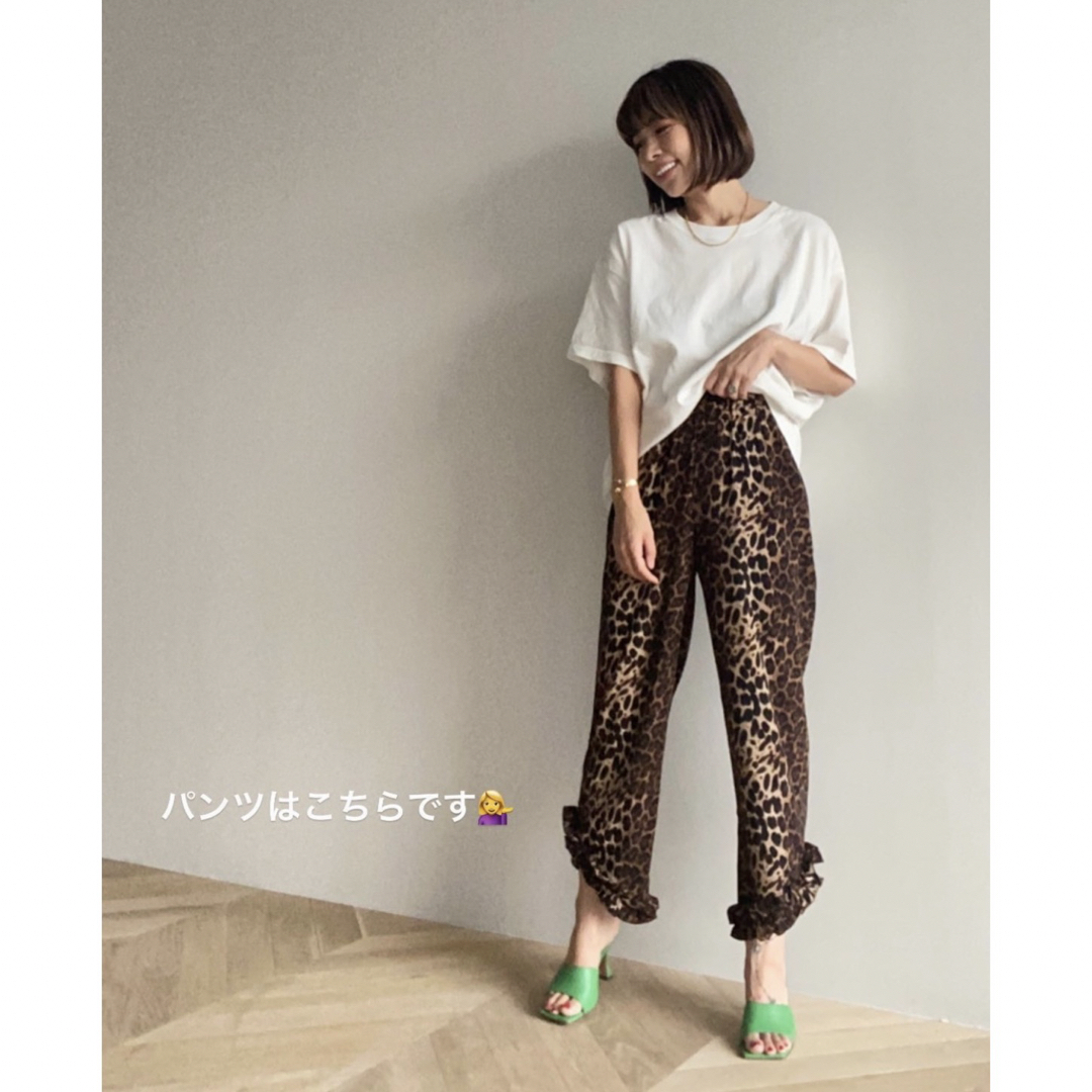 searoomlynn シールームリン レオパード柄パンツ searoomlynn シールームリン レオパード柄パンツ