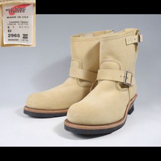 レッドウィング(REDWING)のレッドウィング2965ショートエンジニアブーツ8268スエードPT91 PT99(ブーツ)