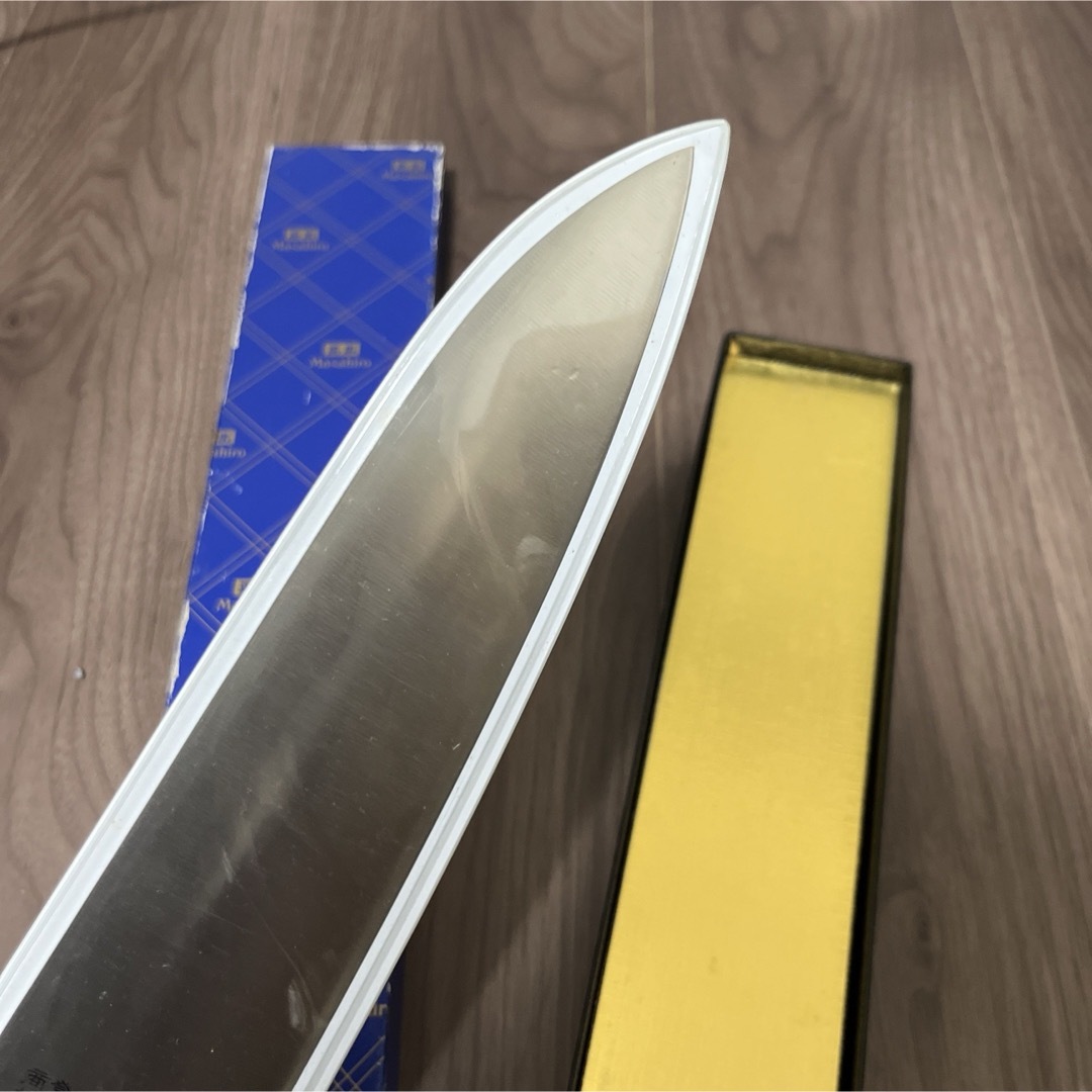 正広 - 新品未使用!正広 ☆牛刀 ステンレス製 270mmの通販 by 正広 - 新品未使用!正広 ☆牛刀 ステンレス製 270mmの通販 by