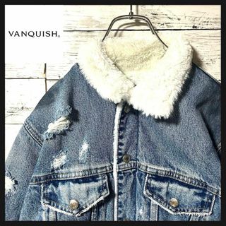 VANQUISH - 【お買い得商品】ヴァンキッシュ デニムジャケット VANQUISH - 【お買い得商品】ヴァンキッシュ デニムジャケット