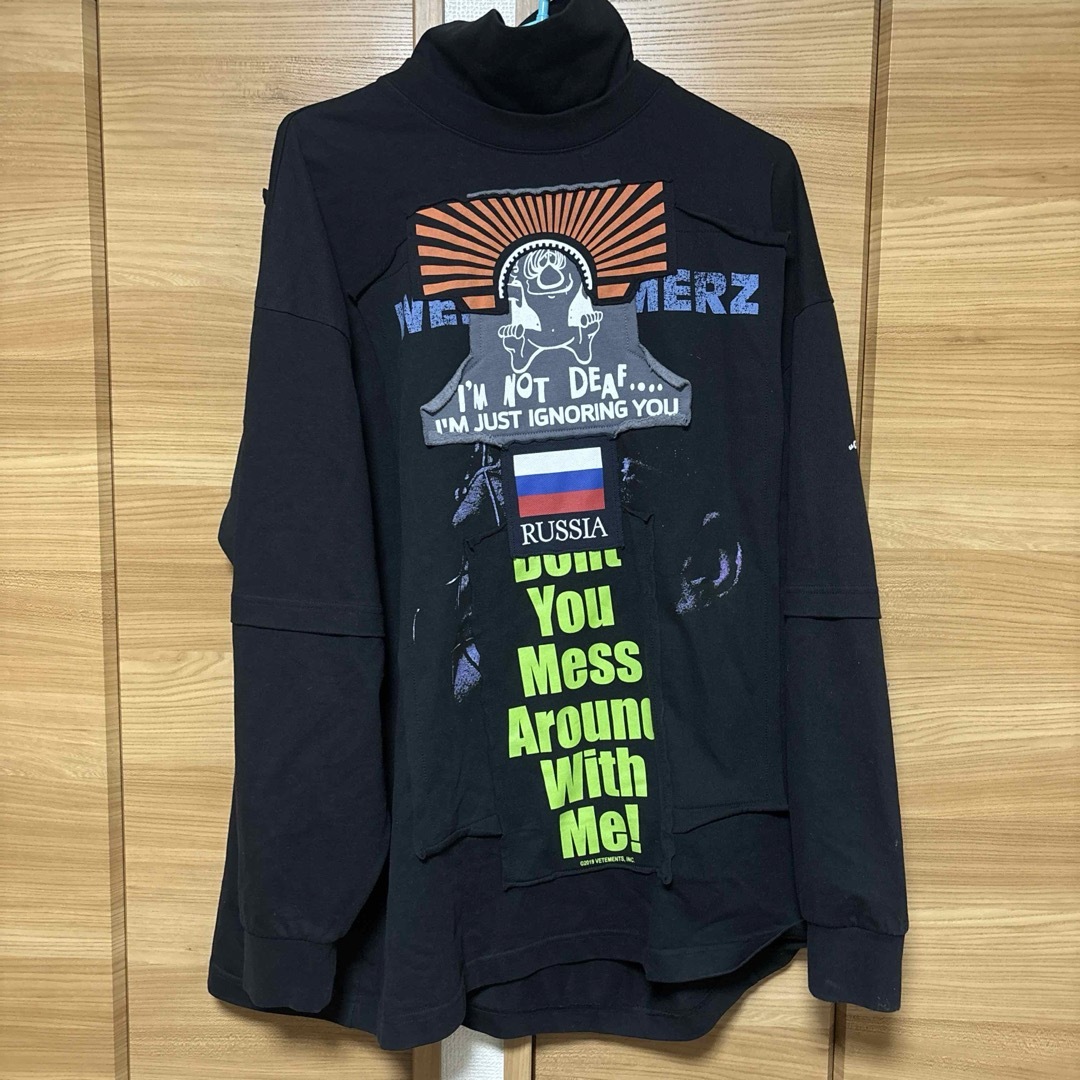 VETEMENTS - Vetements パッチワーク スウェットの通販 by VETEMENTS - Vetements パッチワーク スウェットの通販 by