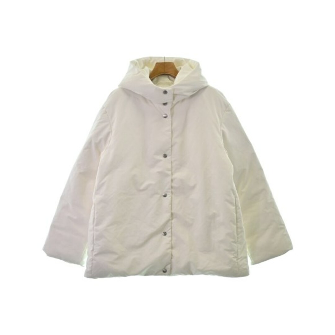 JIL SANDER + ジルサンダープラス ブルゾン(その他) S 白 JIL SANDER + ジルサンダープラス ブルゾン(その他) S 白