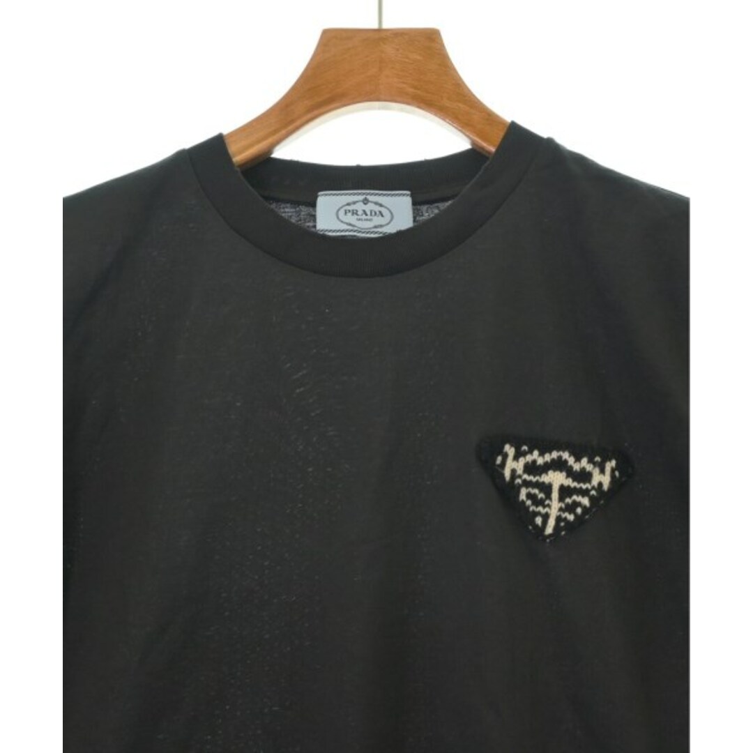PRADA - PRADA プラダ Tシャツ・カットソー L 黒 【古着】【中古 PRADA - PRADA プラダ Tシャツ・カットソー L 黒 【古着】【中古