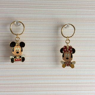 ディズニー(Disney)のキーホルダー mickey&minny (キーホルダー)