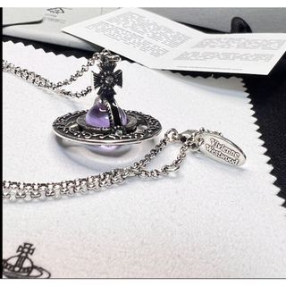 Vivienne Westwood(ネックレス ・ パープル/紫色系)のフリマ Vivienne Westwood(ネックレス ・ パープル/紫色系)のフリマ