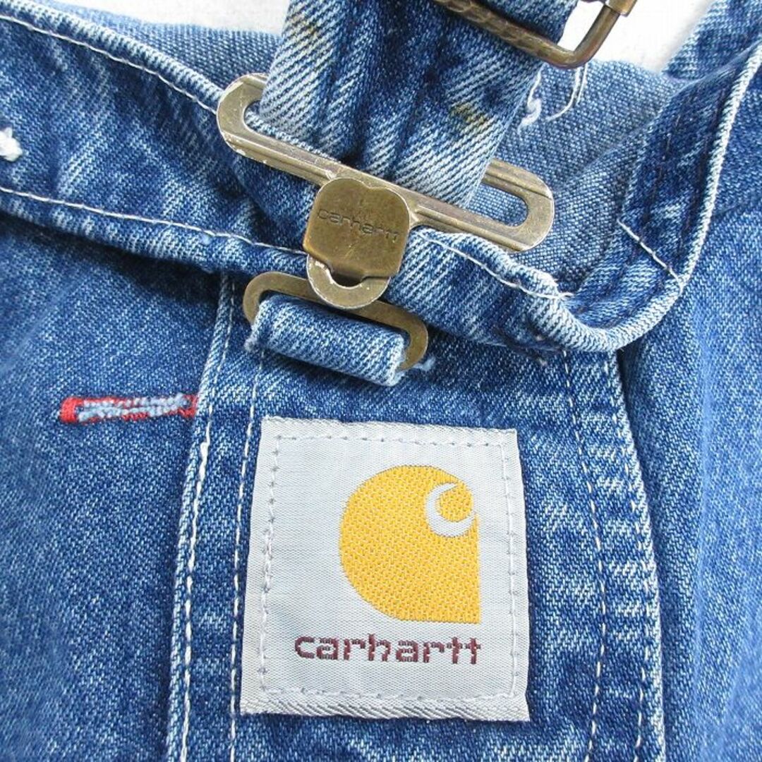 W51☆古着 カーハート Carhartt オーバーオール メンズ 大きい W51☆古着 カーハート Carhartt オーバーオール メンズ 大きい