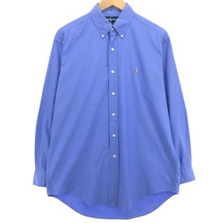 ラルフローレン(Ralph Lauren)の古着 ラルフローレン Ralph Lauren YARMOUTH 長袖 ボタンダウンシャツ メンズL相当 /eaa485870(シャツ)