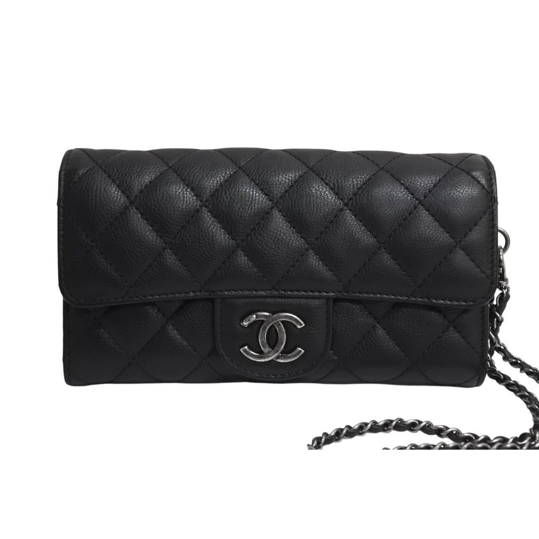 CHANEL - 極美品 CHANEL シャネル マトラッセチェーンウォレット CHANEL - 極美品 CHANEL シャネル マトラッセチェーンウォレット