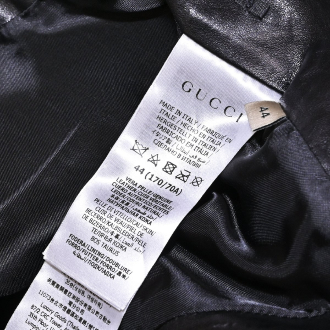 GUCCI - 本物 新品同 グッチ 極希少 ミケーレ シャイニーレザー GUCCI - 本物 新品同 グッチ 極希少 ミケーレ シャイニーレザー
