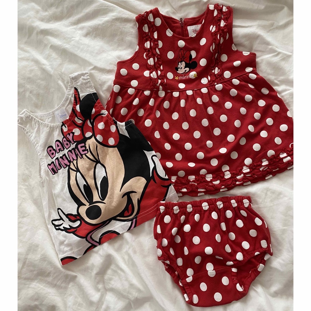 Disney - ミニーちゃん 服 80.90cmの通販 by もえ's shop Disney - ミニーちゃん 服 80.90cmの通販 by もえ's shop