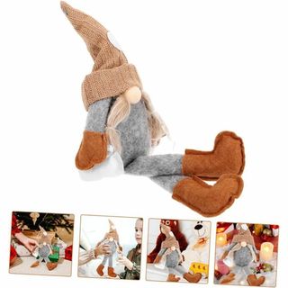 クリスマス ノーム人形 サンタ 北欧の置物人形(置物)