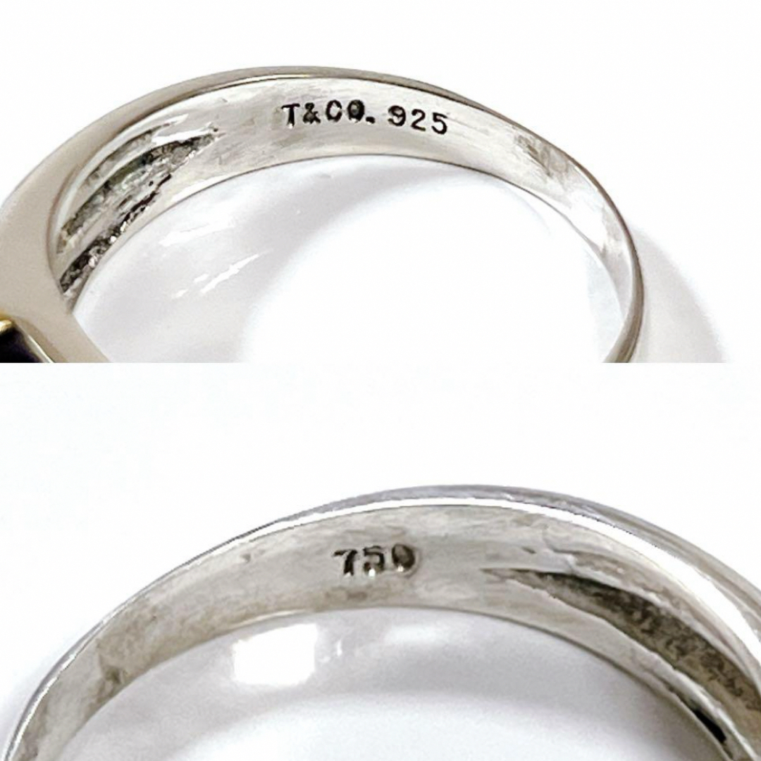 Tiffany & Co. - オールド ティファニー 750 925 リング Tiffany & Co. - オールド ティファニー 750 925 リング