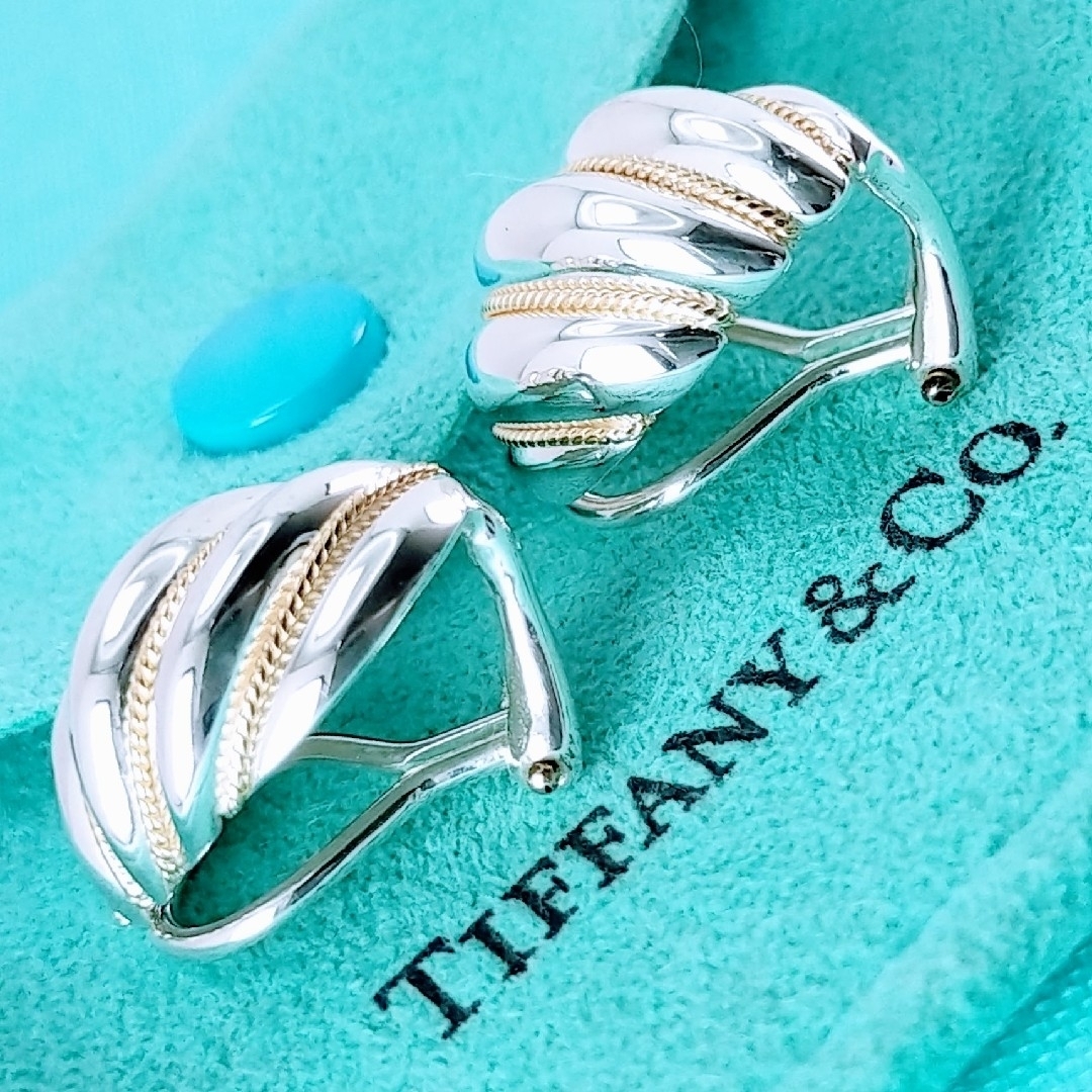 Tiffany & Co. - 【ティファニー】シェル ツイストロープ コンビ Tiffany & Co. - 【ティファニー】シェル ツイストロープ コンビ