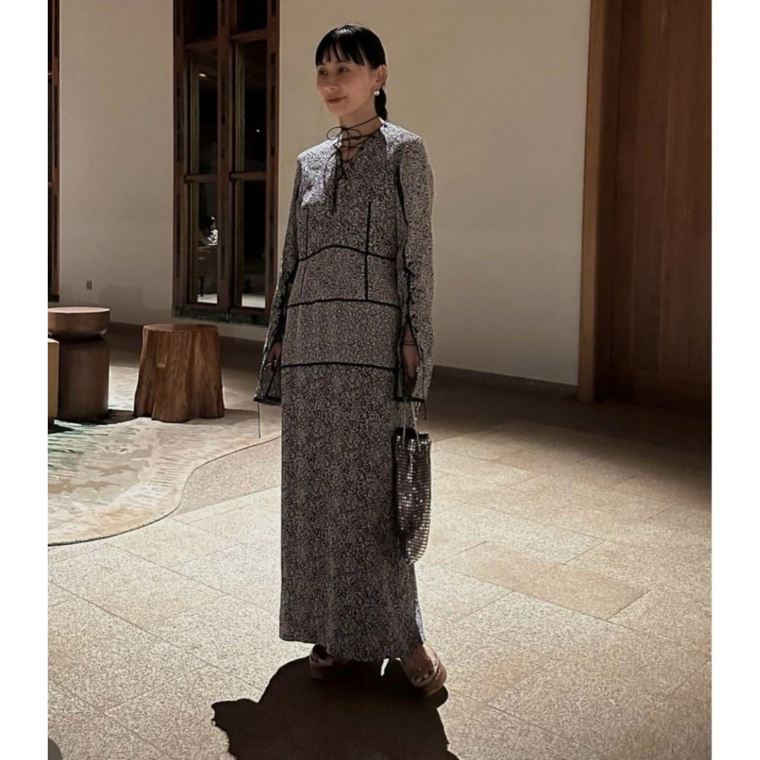 Ameri VINTAGE - Ameri VINTAGE vintage jacquard dressの通販 Ameri VINTAGE - Ameri VINTAGE vintage jacquard dressの通販